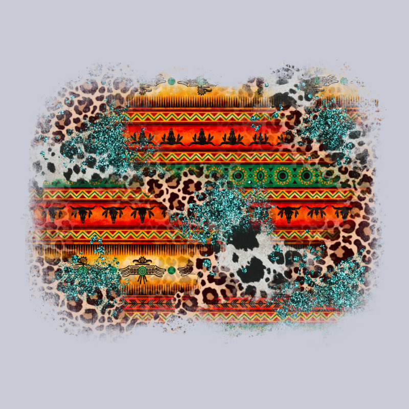 Leopard Aztec Background Heavyweight Hoodie by Zillion Design Studio | Teevron