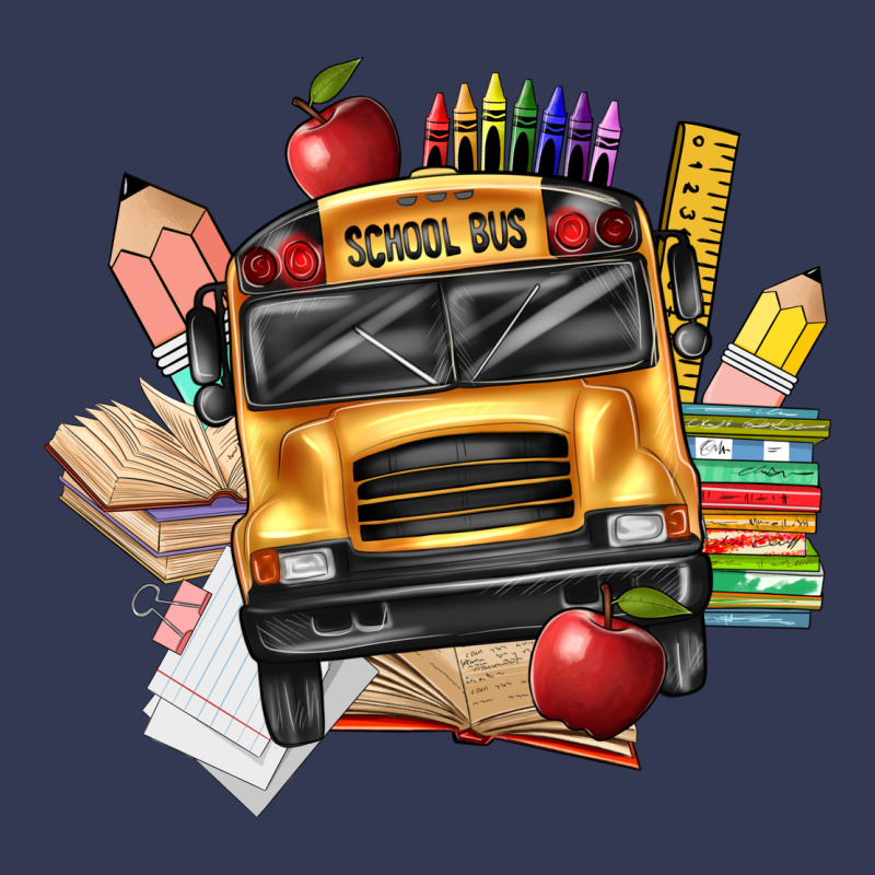 School Bus Driver Front Heavyweight Hoodie by texasbilliewilder | Teevron