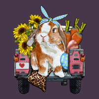 Easter Truck With Bunny Sunflowers And Eggs Heavyweight Hoodie | Teevron