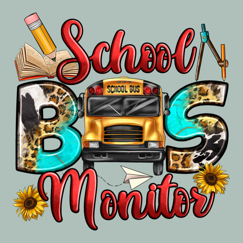 School Bus Monitor Heavyweight Hoodie by texasbilliewilder | Teevron