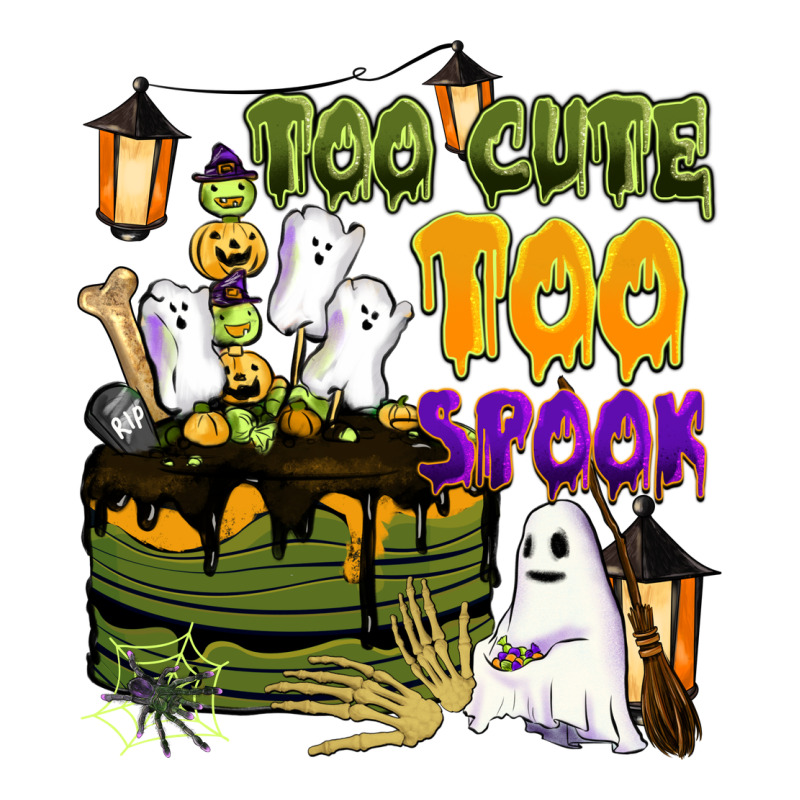 Too Cute Too Spook Ladies Tee by BarkalooDesign | Teevron