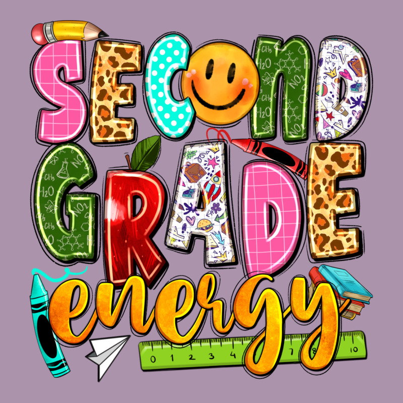 Second Grade Energy Heavyweight Hoodie by texasbilliewilder | Teevron
