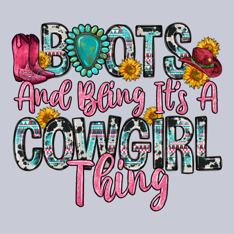 Boots And Bling It S A Cowgirl Thing Heavyweight Hoodie by Zillion Design Studio | Teevron