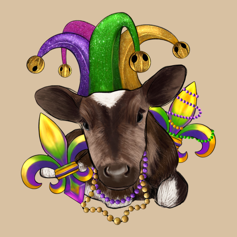Mardi Gras Baby Cow Heavyweight Hoodie by RanaPortraitStore | Teevron