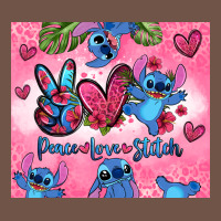 Peace Love Stitch Premium Sweatshirt | Teevron