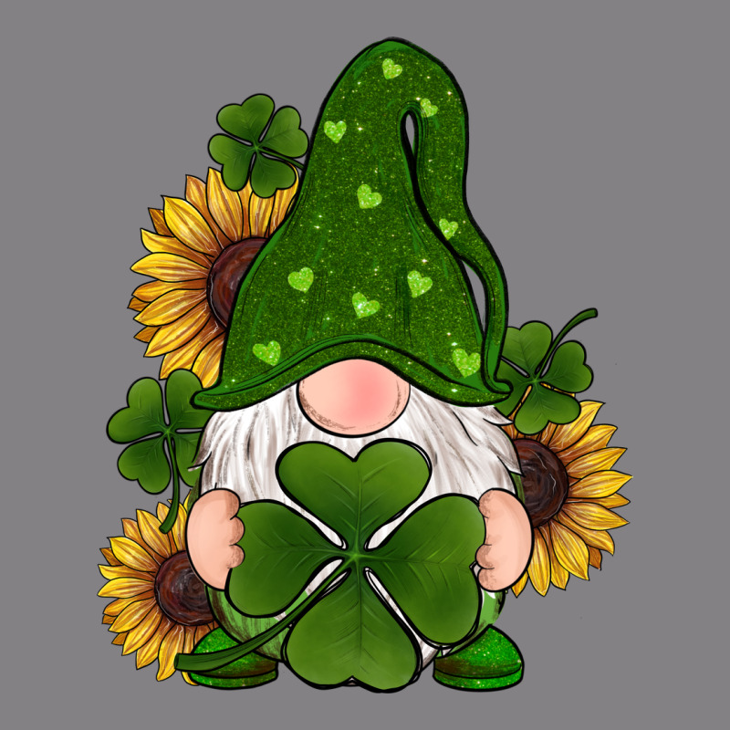 St Patricks Day Shamrock Gnomes  Sunflowers Heavyweight Hoodie by RanaPortraitStore | Teevron