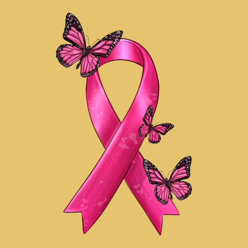Breast Cancer Ribbon With Butterfly Premium Sweatshirt by texasbilliewilder | Teevron