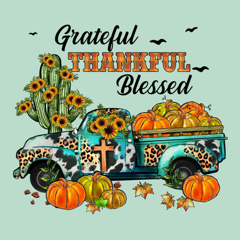 Grateful Thankful Blessed Premium Hoodie by JahusDesignShop | Teevron