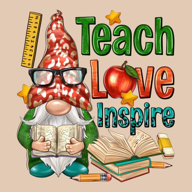 Gnome Teach Love Inspire Urban Hoodie by NancyCooperArtShop | Teevron