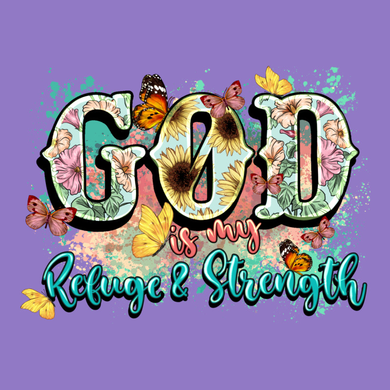 God Is My Refugee And Strength Urban Hoodie by NancyCooperArtShop | Teevron