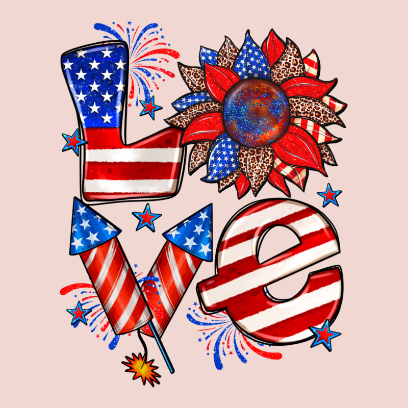4th Of July Love Premium Sweatshirt by Zillion Design Studio | Teevron