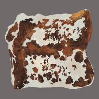 Hand Drawn Cowhide Cow Fur Urban Hoodie | Teevron