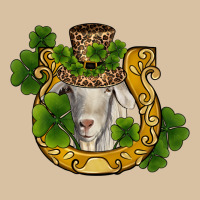 St Patricks Day Goat Horseshoe Shamrock Heavyweight Hoodie | Teevron
