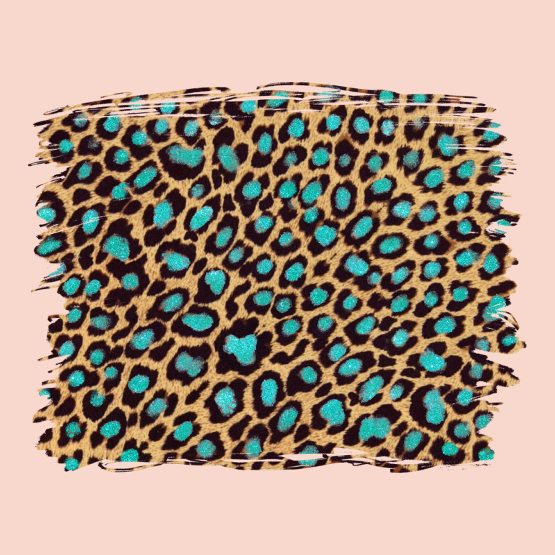 Leopard With Turquoise Glitter Urban Hoodie by Artiststas | Teevron