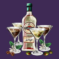 Martini Glasses And Martini Bottle Premium Hoodie | Teevron