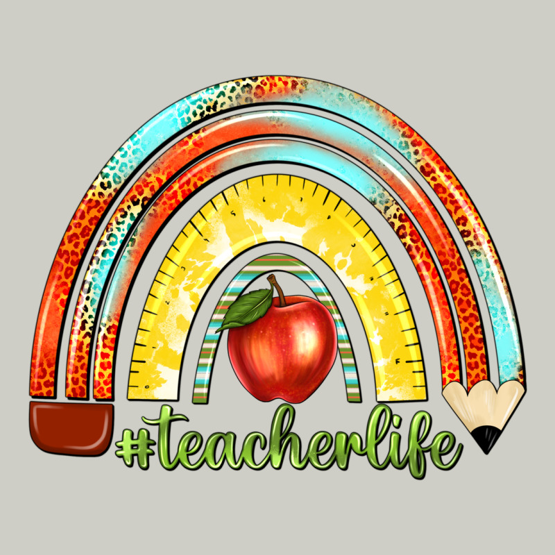 Teacher Life With Rainbow Heavyweight Hoodie by texasbilliewilder | Teevron