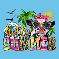 Hello Summer Cow Premium Sweatshirt | Teevron