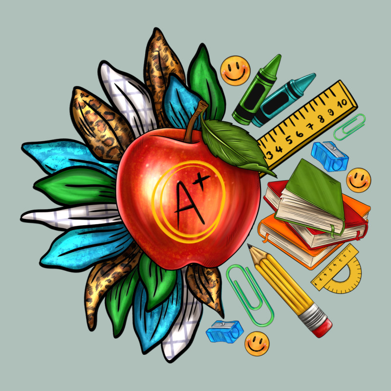 Teacher Sunflower Heavyweight Hoodie by texasbilliewilder | Teevron