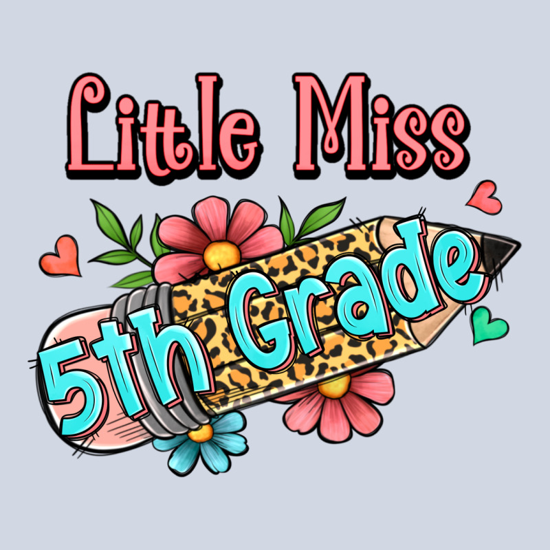 Little Miss Fifth Grade Premium Sweatshirt by RanaPortraitStore | Teevron