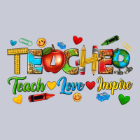 Teacher Teach Love Inspire Tbw Heavyweight Hoodie | Teevron