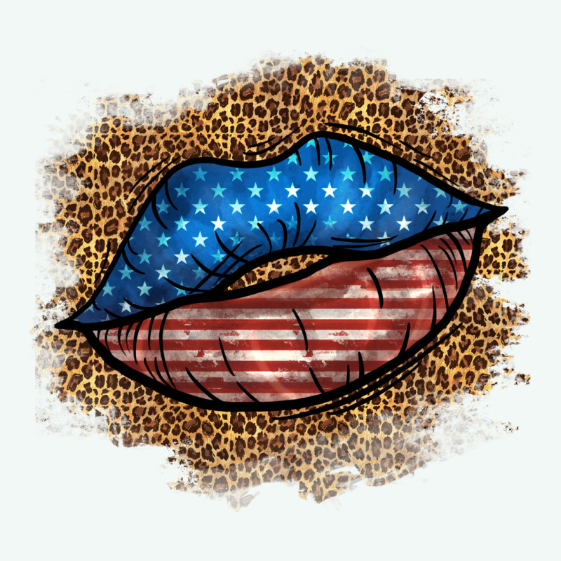 Western 4 Of July Lips Premium Hoodie by BundleAndBundleShop | Teevron