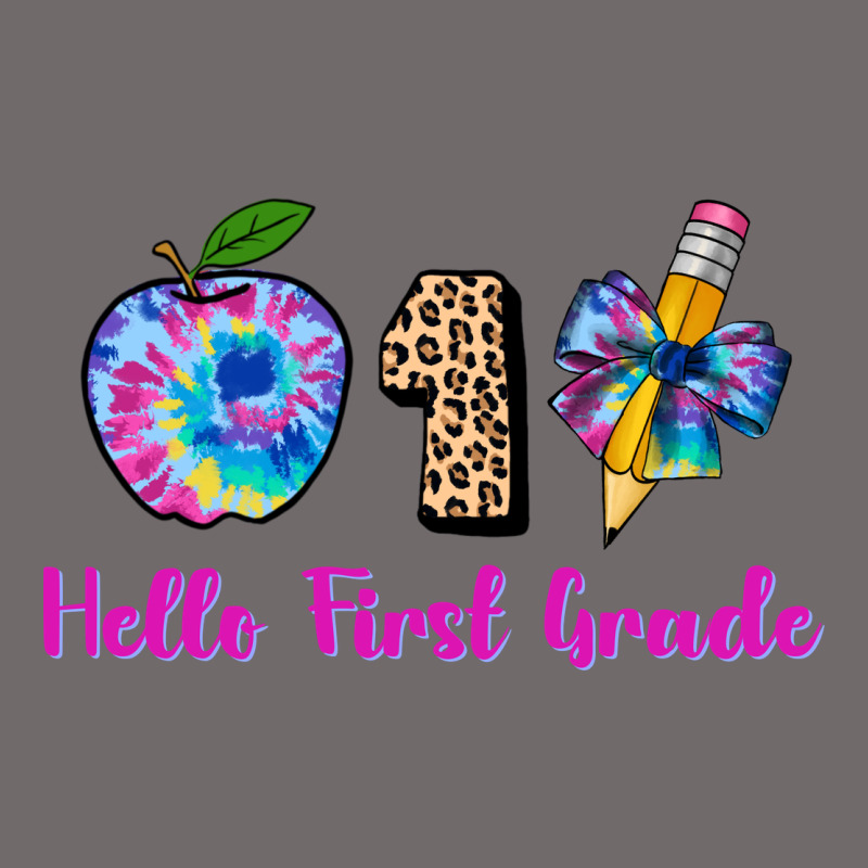 Hello First Grade Tie Dye 3200x2400 Urban Hoodie by AdoDesignShop | Teevron