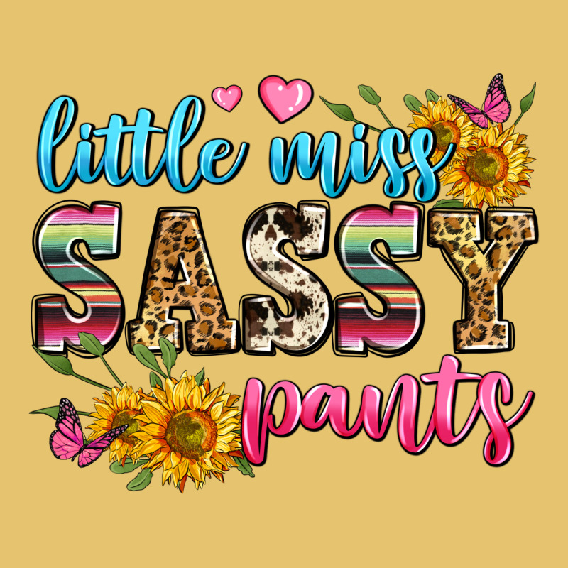 Western Little Miss Sassy Pants Premium Sweatshirt by Zillion Design Studio | Teevron