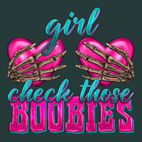 Girl Check Those Boobies Premium Sweatshirt | Teevron