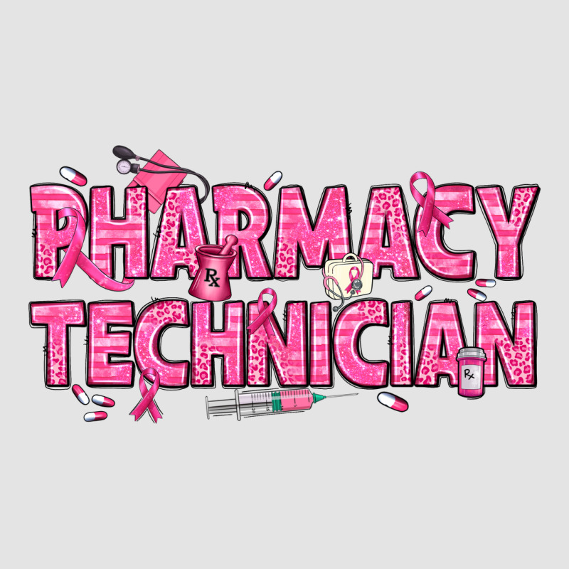Breast Cancer Pharmacy Technician Premium Sweatshirt by texasbilliewilder | Teevron