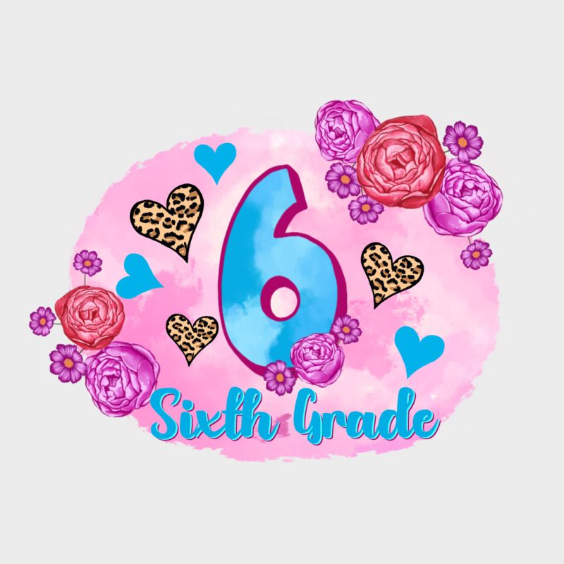 Back To School Flowers Sixth Grade 3200x2400 Urban Hoodie by AdoDesignShop | Teevron