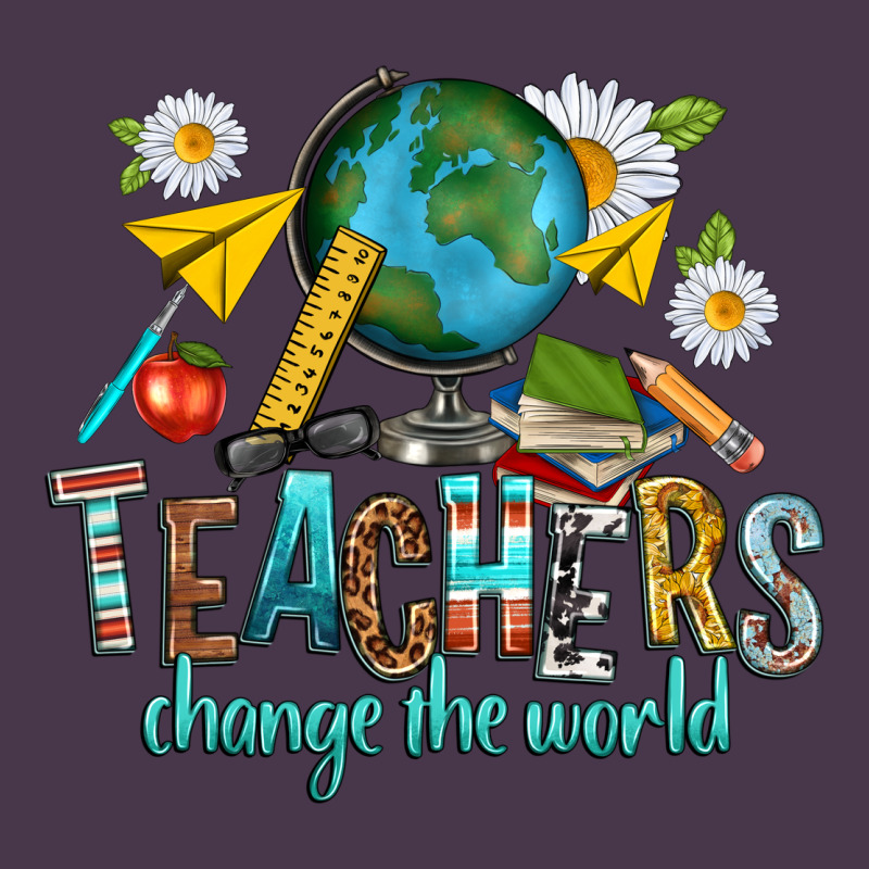 Teachers Change The World Heavyweight Hoodie by texasbilliewilder | Teevron