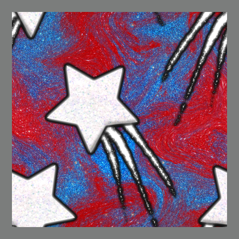 Glitter 4th Of July Seamless Pattern Premium Hoodie by BundleAndBundleShop | Teevron