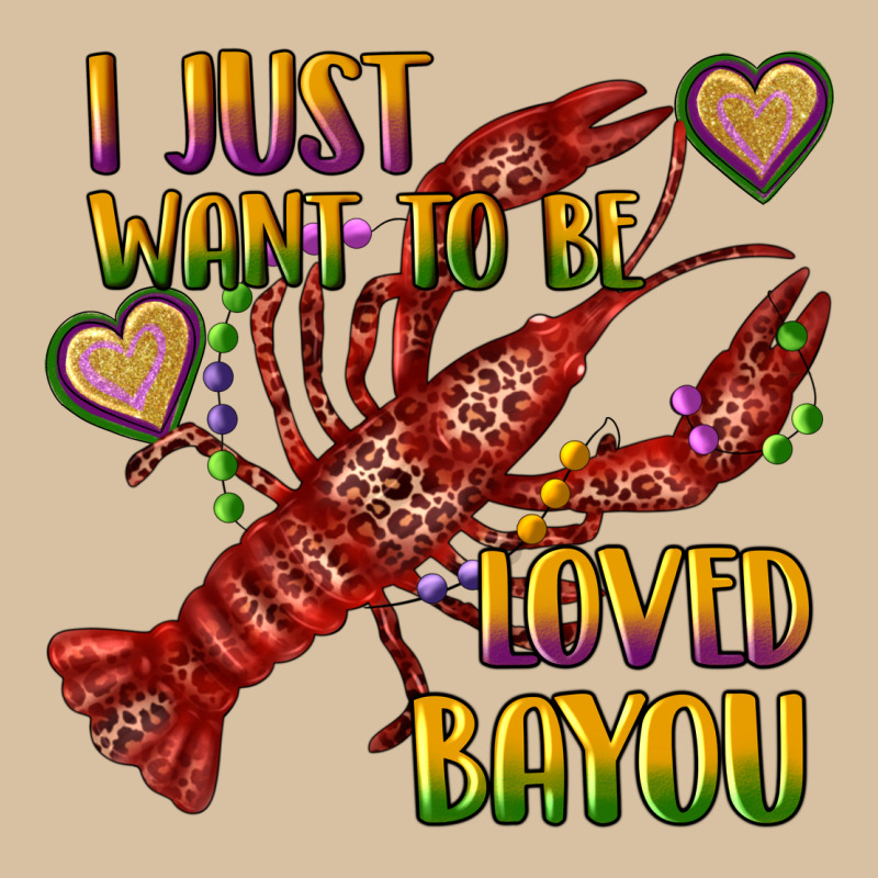 Mardi Gras I Just Want To Be Loved Bayou Crawfish Heavyweight Hoodie by RanaPortraitStore | Teevron