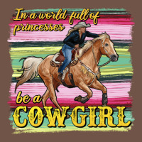 In A World Full Of Princesses Be A Cowgirl Premium Sweatshirt | Teevron