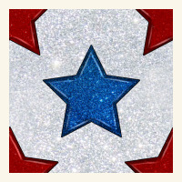 Glitter 4th Of July Seamless Pattern Premium Hoodie | Teevron