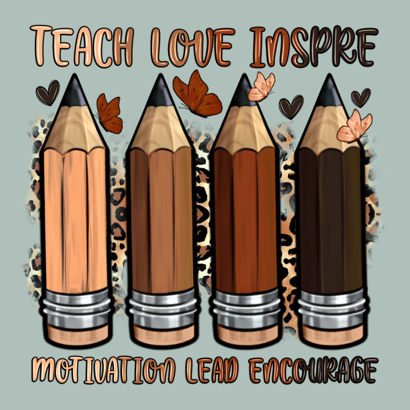 Teach Love Inspire Motivation Lead Encourage Heavyweight Hoodie by Zillion Design Studio | Teevron