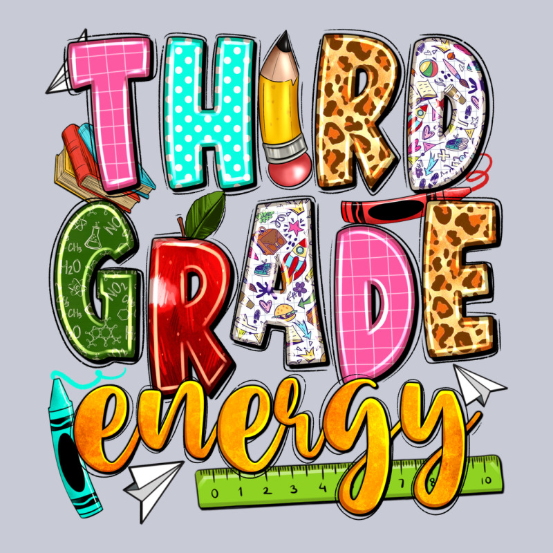 Third Grade Energy Heavyweight Hoodie by texasbilliewilder | Teevron
