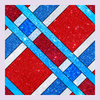 Glitter 4th Of July Seamless Pattern Premium Hoodie | Teevron