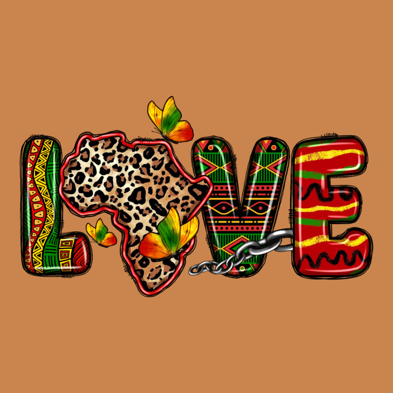 Love Africa Map Heavyweight Hoodie by Zillion Design Studio | Teevron