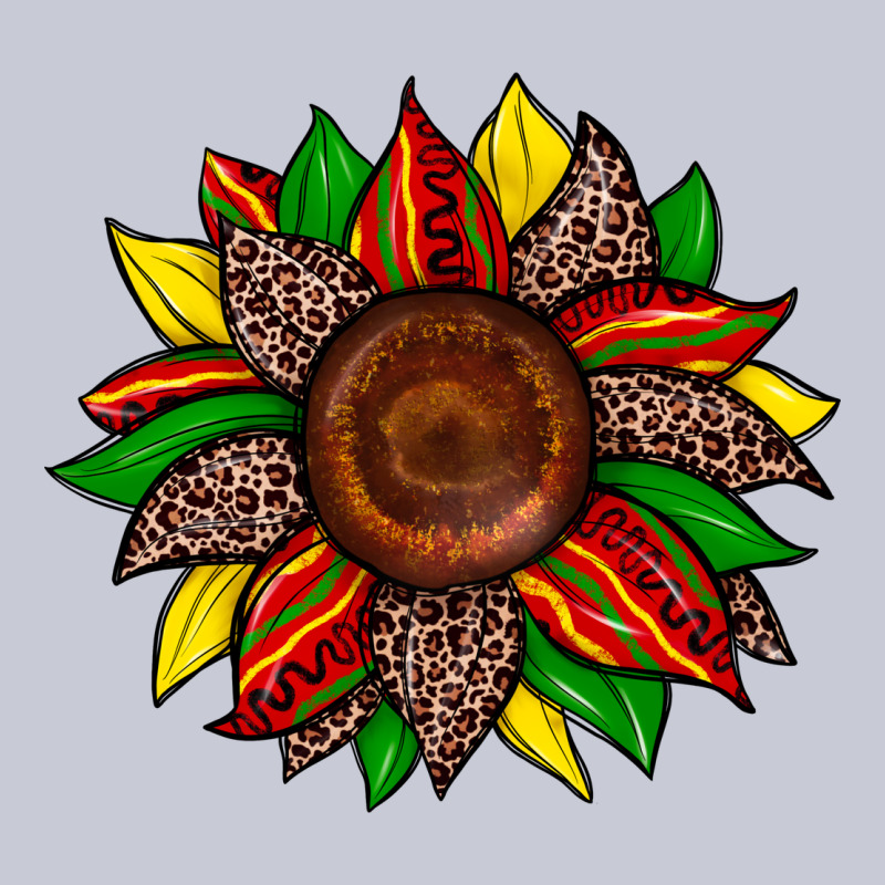Juneteenth Leopard Sunflower Heavyweight Hoodie by Zillion Design Studio | Teevron