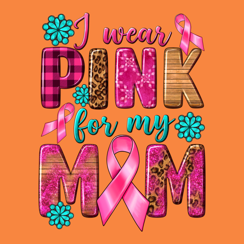 I Wear Pink For My Mom With Butterfly Premium Sweatshirt by texasbilliewilder | Teevron
