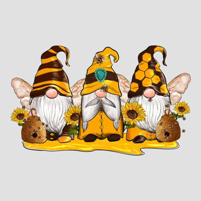 Western Bee Gnomes Beehive Honey Sunflowers Premium Hoodie by Artiststas | Teevron