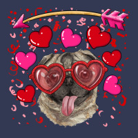 Valentine's Day  Pug Heavyweight Hoodie | Teevron