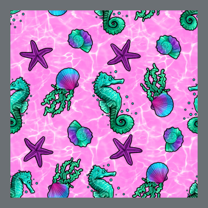 Summer Ocean Seamless Pattern Premium Hoodie by BundleAndBundleShop | Teevron