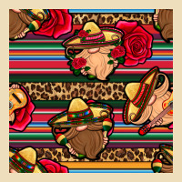 Mexican Gnomes Seamless Pattern Premium Hoodie | Teevron