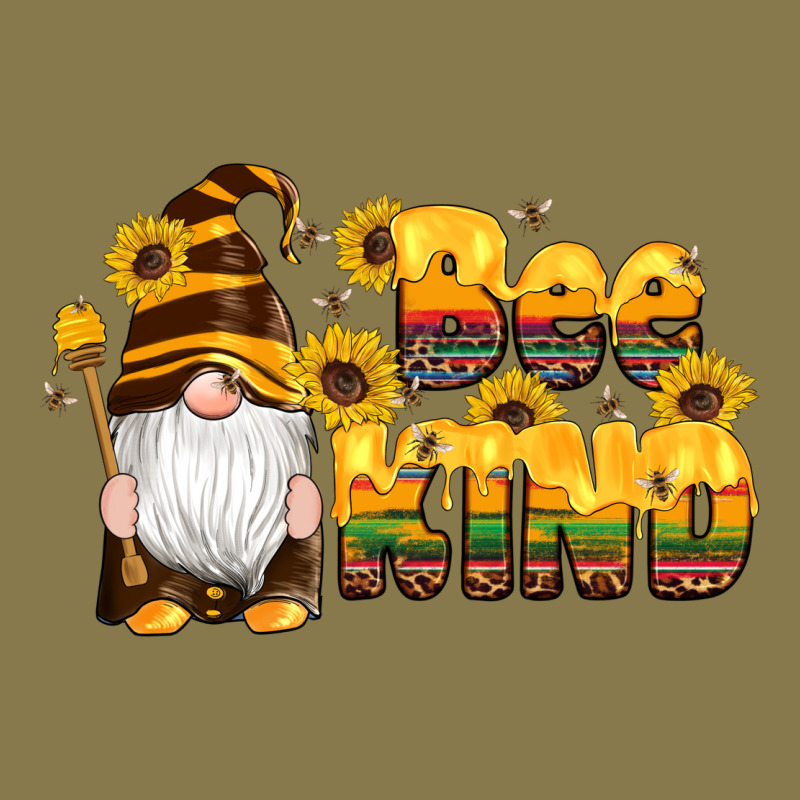 Western Bee Kind Gnomes Bee Honey Sunflowers Leopard Serape Premium Hoodie by Artiststas | Teevron