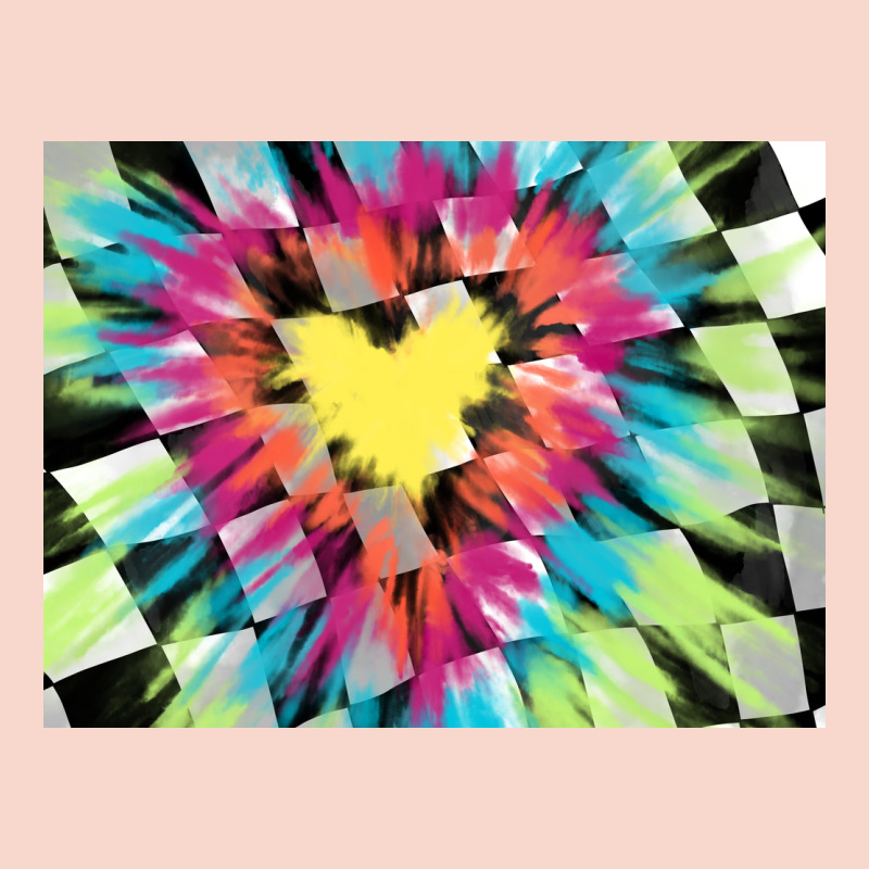 Tie Dye Hearth Shaped Race Flag Background 3200x2400 Urban Hoodie by AdoDesignShop | Teevron