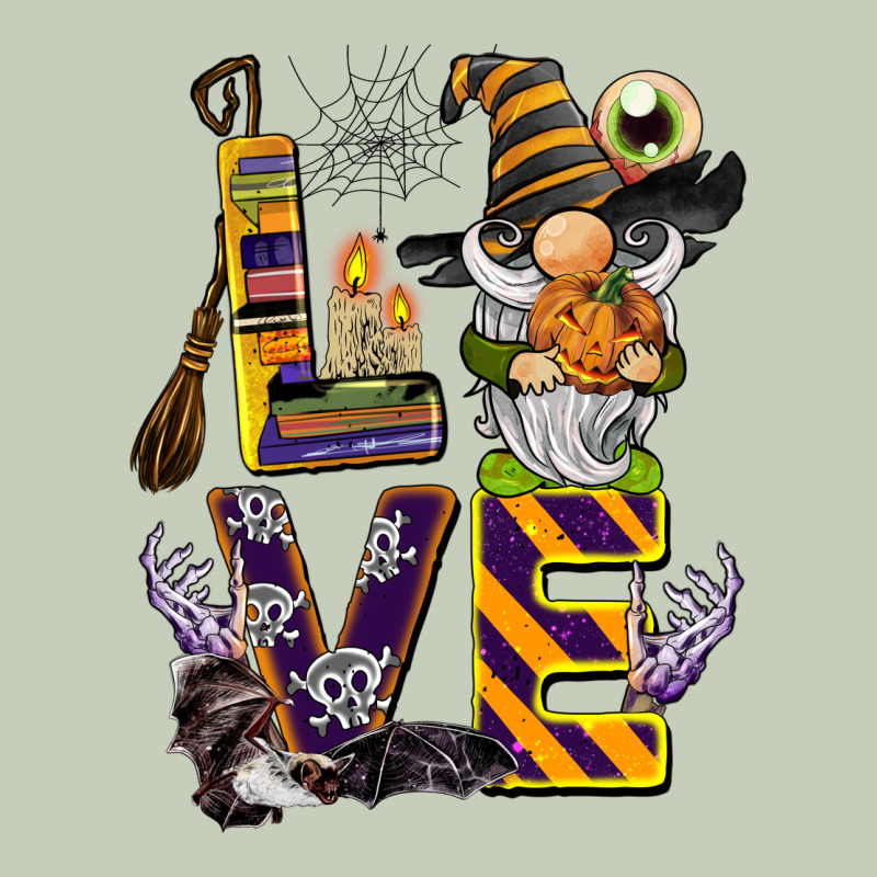 Halloween Love Gnome Ladies Tee by BarkalooDesign | Teevron