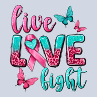 Live Love Fight Breast Cancer Premium Sweatshirt | Teevron