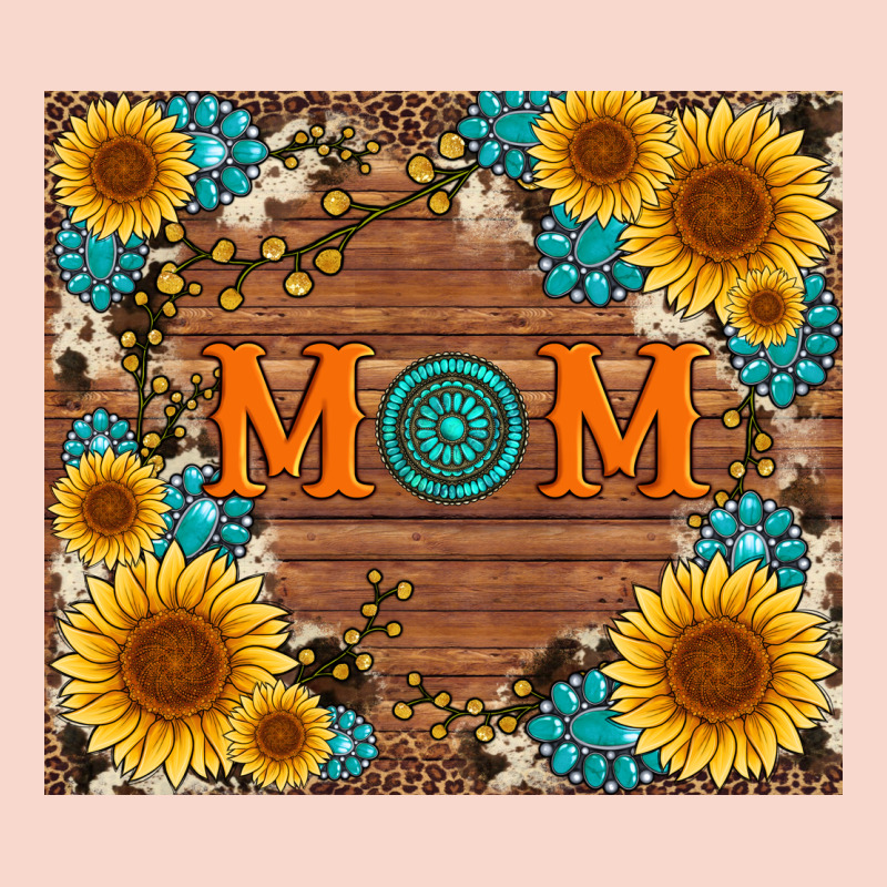 Sunflower Gemstone And Mom With Cowhide Urban Hoodie by Artiststas | Teevron